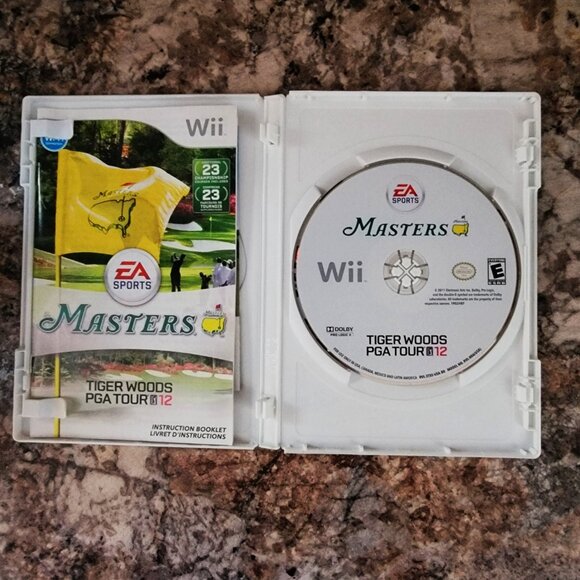 Wii Tiger Woods Masters PGA Tour 12 Video Game - Picture 3 of 3